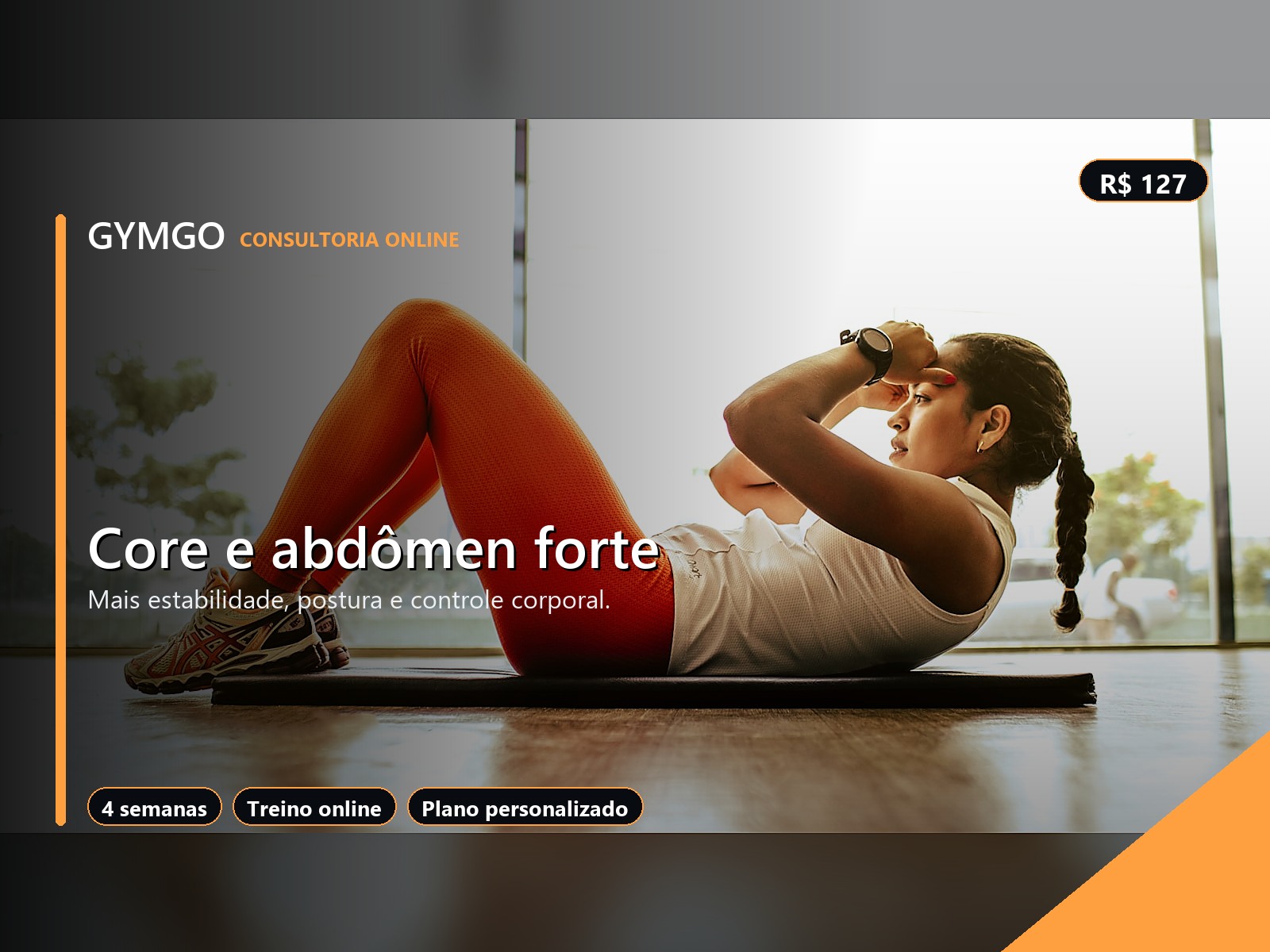 Core e abdômen forte